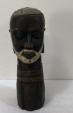 CARVED HEAD STATUE