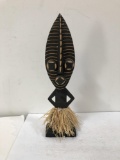 CARVED TRIBAL STATUE