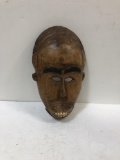 CARVED MASK WITH CARVED TEETH