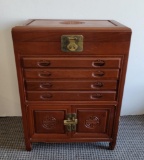 ASIAN MULTI DRAWER CABINET WITH LOCKS