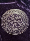 WATERFORD CELTIC SPIRAL KNOT - PAIR ACCENT PLATES