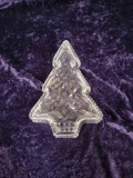 WATERFORD CRYSTAL CHRISTMAS TREE TRAY