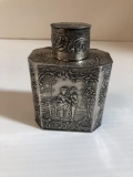 ASIAN SILVER ?STERLING? TEA  CADDY