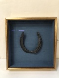 FRAMED IRON HORSESHOE