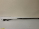 HAND FORGED 2 PRONG ROASTING FORK