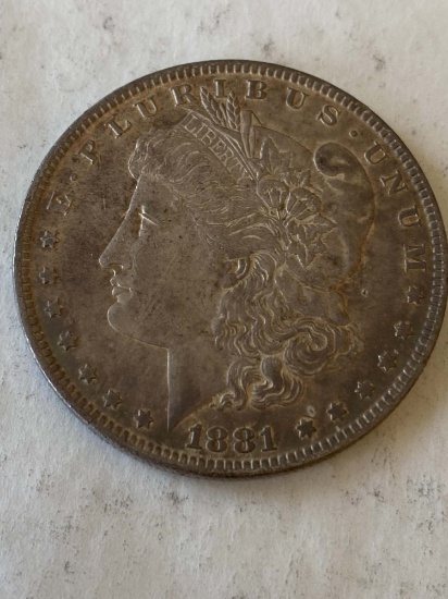 1881 - O MORGAN DOLLAR