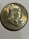 1951 FRANKLIN HALF DOLLAR