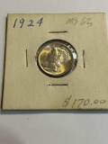 1924 MERCURY DIME