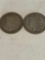 TWO MORGAN DOLLARS - 1880-O / 1881
