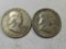 1948-D & 1951 FRANKLIN HALF DOLLARS