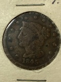 1845 LARGE CENT