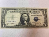 CRISP $1.00 SILVER CERT - 1935 SERIES