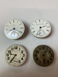 FOUR POCKET WATCH MOVEMENTS