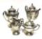 4 PIECE MEXICAN STERLING SILVER TEA SERVICE