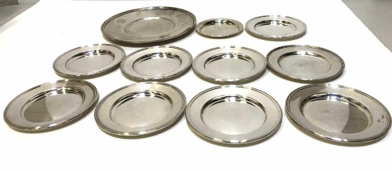 STERLING SILVER PLATES