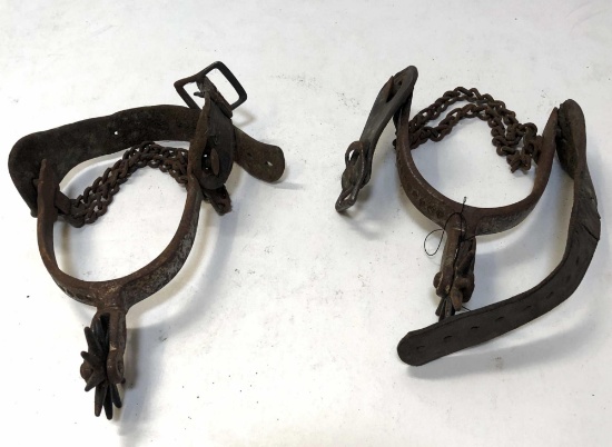 PAIR OF VINTAGE SPURS