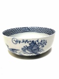 H.H. & G.L. LONDON - BLUE AND WHITE BOWL