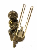 BRASs LETTER HOLDER WITH CHILD