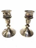 TOWLE STERLING SILVER CANDLESTICKS