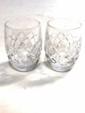 2 WATERFORD CRYSTAL SHOT GLASSES