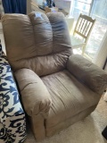 SUEDE RECLINER