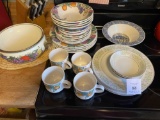 GROUP OF TABLEWARE