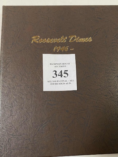 DANSCO ALBUM - ROOSEVELT DIMES - 7125