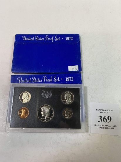 TWO 1972 PROOF SETS
