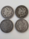 GOOD - 4 MORGANS - ALL MINT 