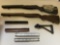 GROUP OF RIFLE STOCK PARTS