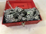 TIRE CHAINS IN TOOLBOX