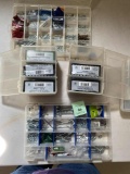 4 CONTAINERS OF SCREWS AND OTHER HARDWARE