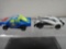 two tyco slot cars grave runner and custom