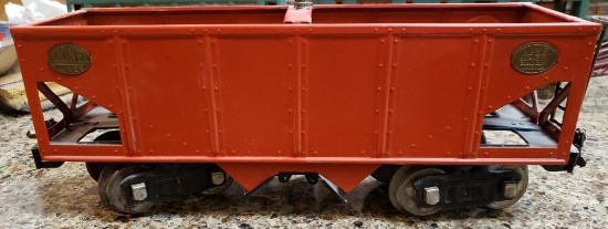LIONEL 216 RED COAL CAR