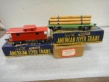 GILBERT AMERICAN FLYER ROLLING STOCK AND ACCESSORY