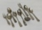 9 PIECES OF STERLING SILVER MIX OF FORKS AND SPOON
