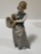 LLADRO FIGURE GIRL WITH PUPPIES