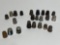 COLLECTION OF VINTAGE THIMBLES 23 PIECES TOTAL