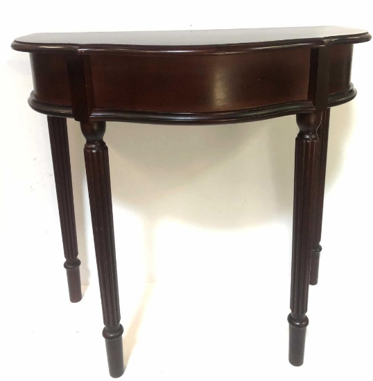 DEMI LUNE HALL TABLE MADE BY THE BOMBAY COMPANY