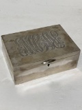 STERLING SILVER TRAVELING JEWELRY BOX