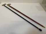 PAIR OF WALKING STICKS