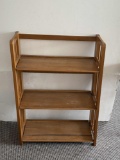 COLLAPSIBLE 3 TIER BOOKCASE