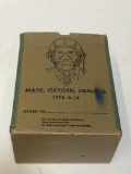 OXYGEN MASK FOR FIGHTER JET