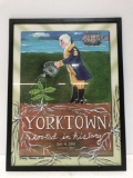 SIGNED NANCY THOMAS FRAMED POSTER FOR YORKTOWN