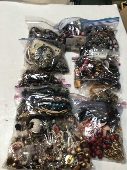 12 LBS OF COSTUME JEWERLY