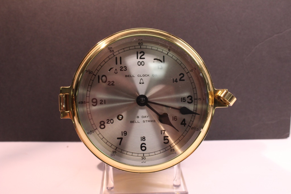 BELL CLOCK COMPANY SHIP'S CLOCK Proxibid