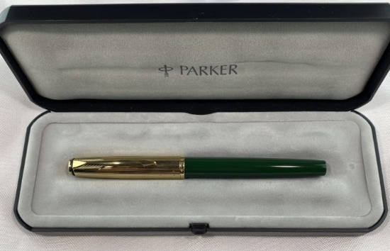 PARKER ROLLERBALL - GREEN - IN BOX