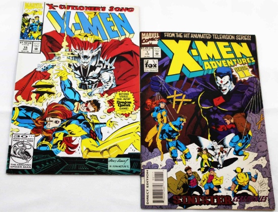 TWO X-MEN COMIC BOOKS