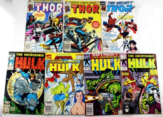 COLLECTION OF SEVEN COMIC BOOKS