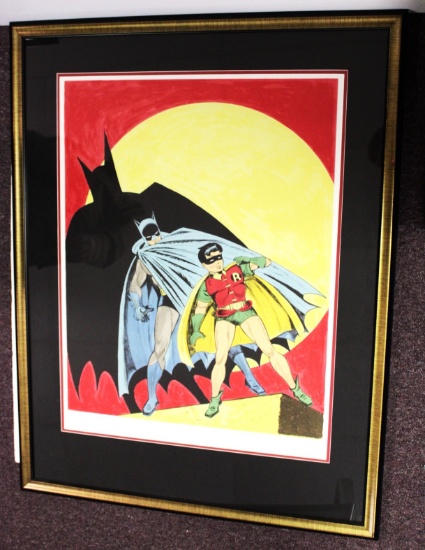LIMITED EDITION OF THE DYNAMIC DUO LITHOGRAPH